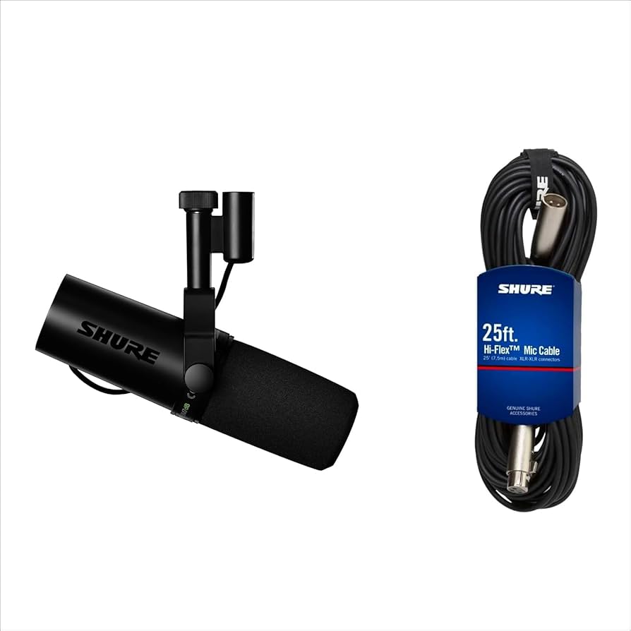 Amazon.co.jp: SHURE ダイナミックマイク SM7dB プリアンプ搭載